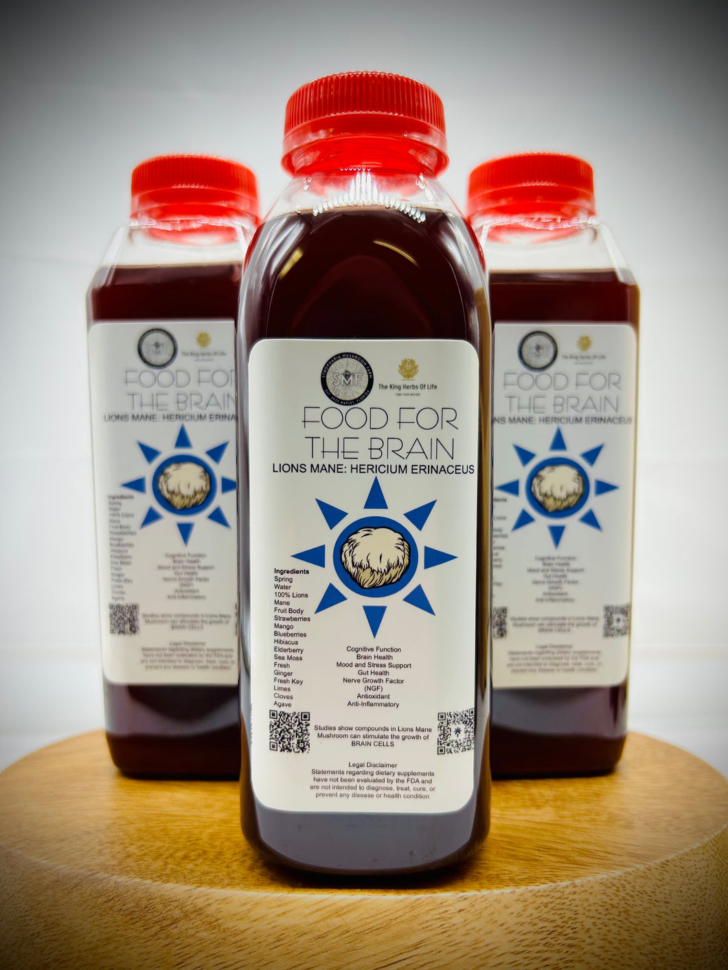 Lions Mane Jungle Juice Sea Moss Fruit Punch