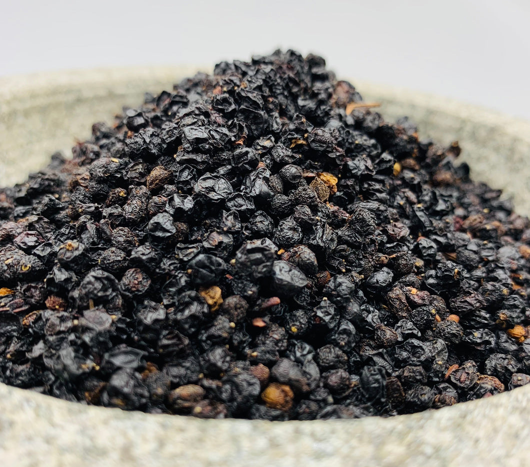 Wildcrafted  Elderberry whole (Sambucus nigra)