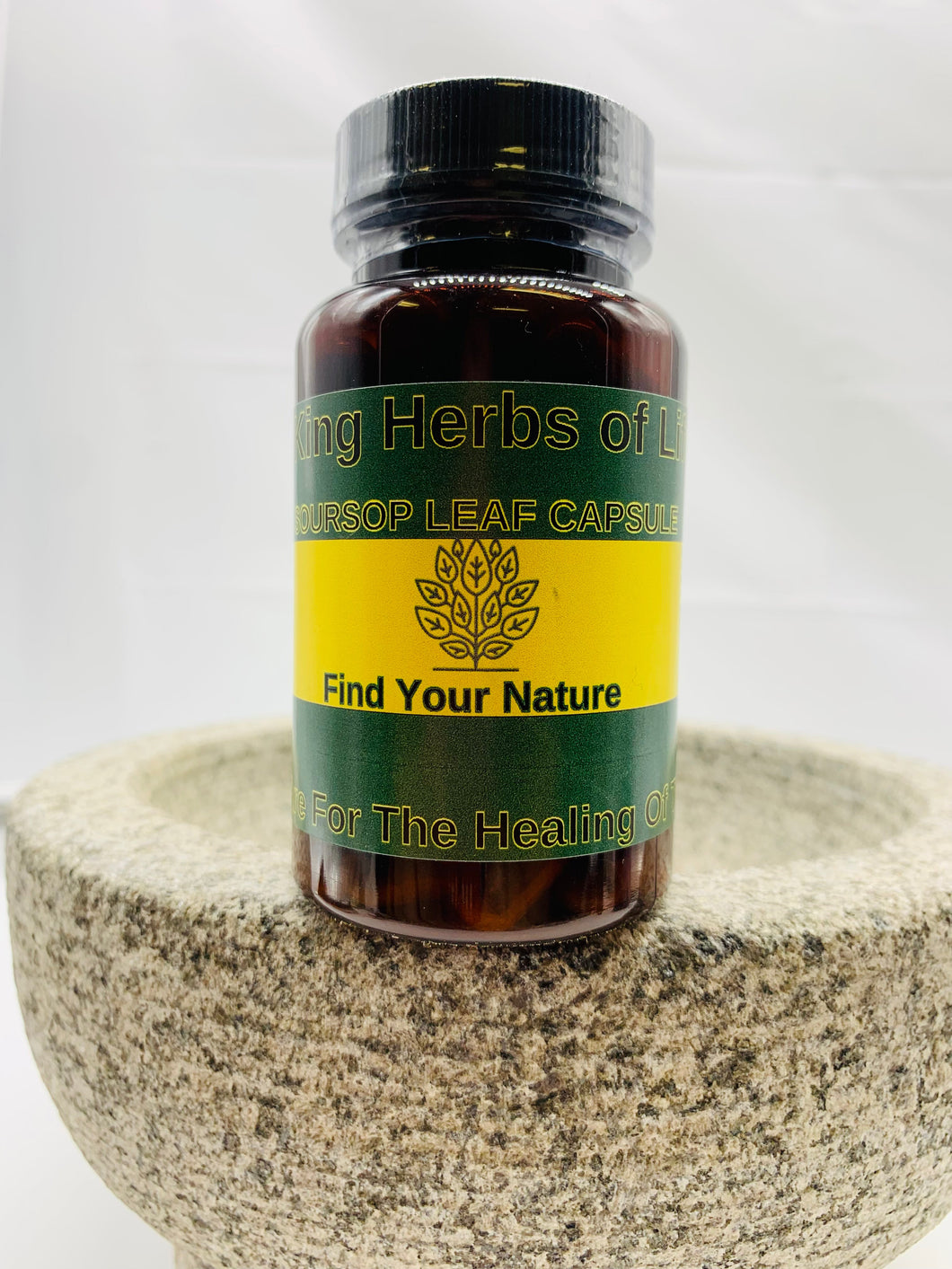 Wildcrafted Soursop Leaf Powder Capsule